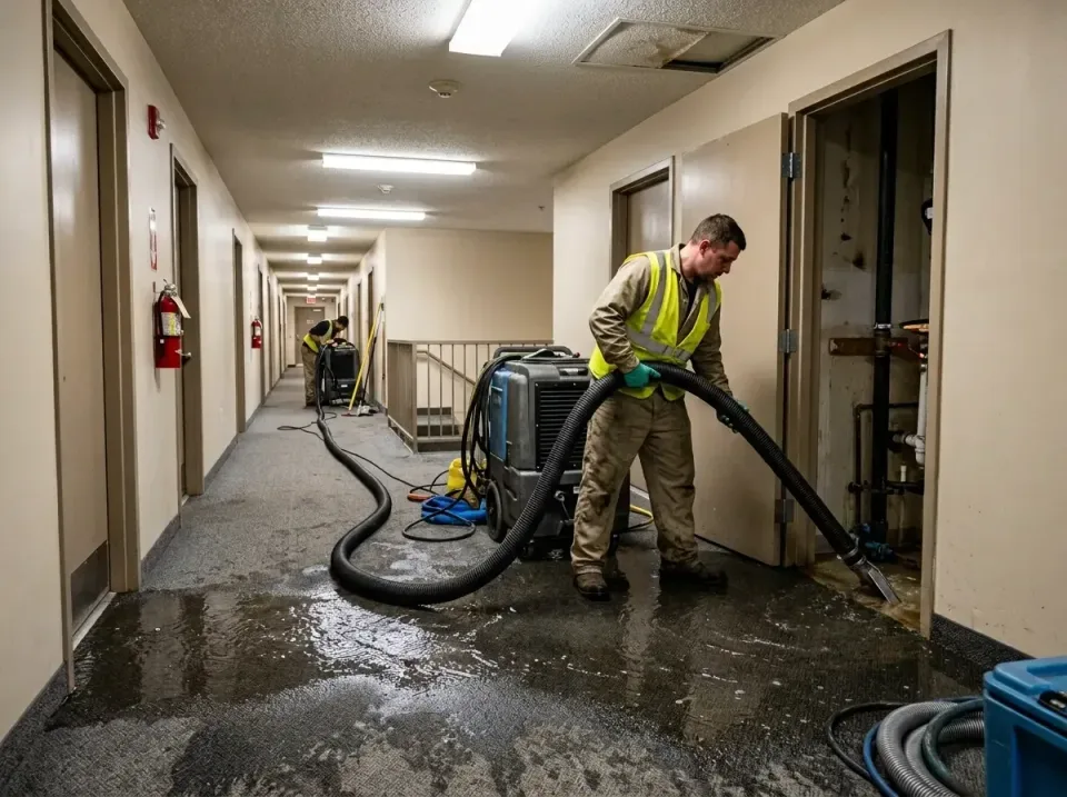 multi-unit-apartment-hallway-f-005 — frequently asked questions, Emergency Burst Pipe Water Extraction & Removal in Eastman,…